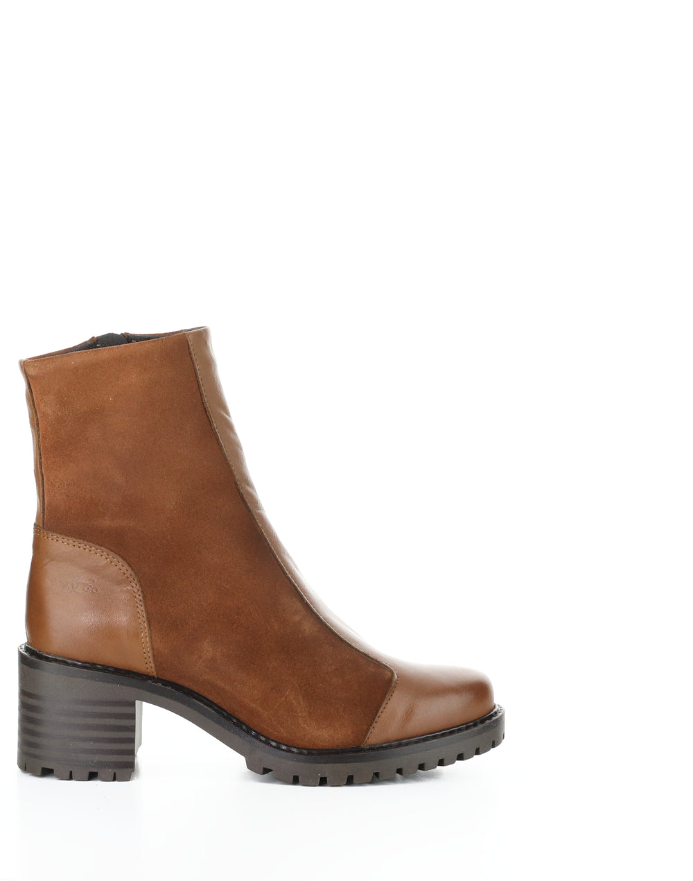 INGRID RICH TAN/REDWOOD BRUSHED FEEL/SUEDE