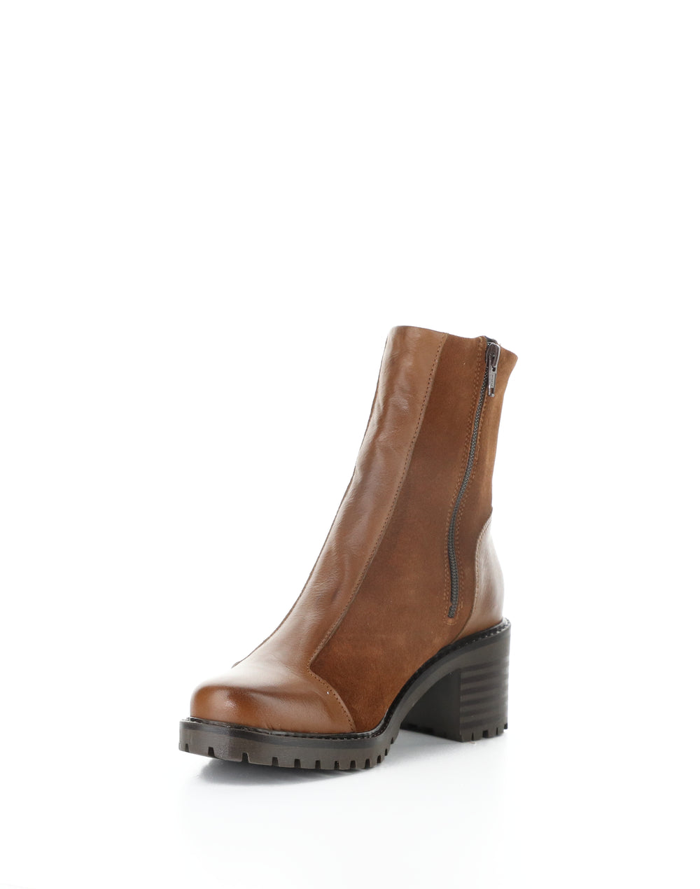 INGRID RICH TAN/REDWOOD BRUSHED FEEL/SUEDE