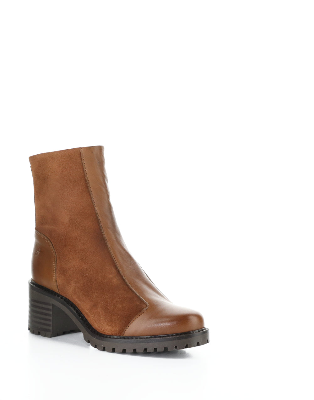 INGRID RICH TAN/REDWOOD BRUSHED FEEL/SUEDE