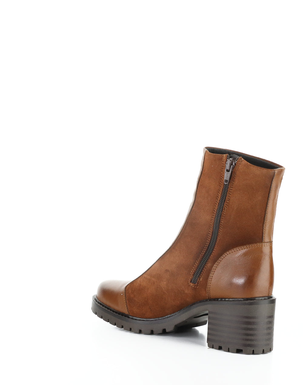 INGRID RICH TAN/REDWOOD BRUSHED FEEL/SUEDE