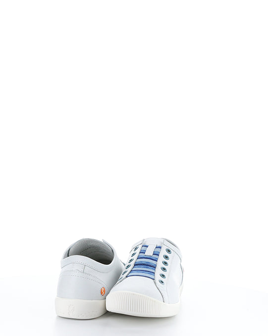 Irit637Sof 002 White/Blue Smooth Leather
