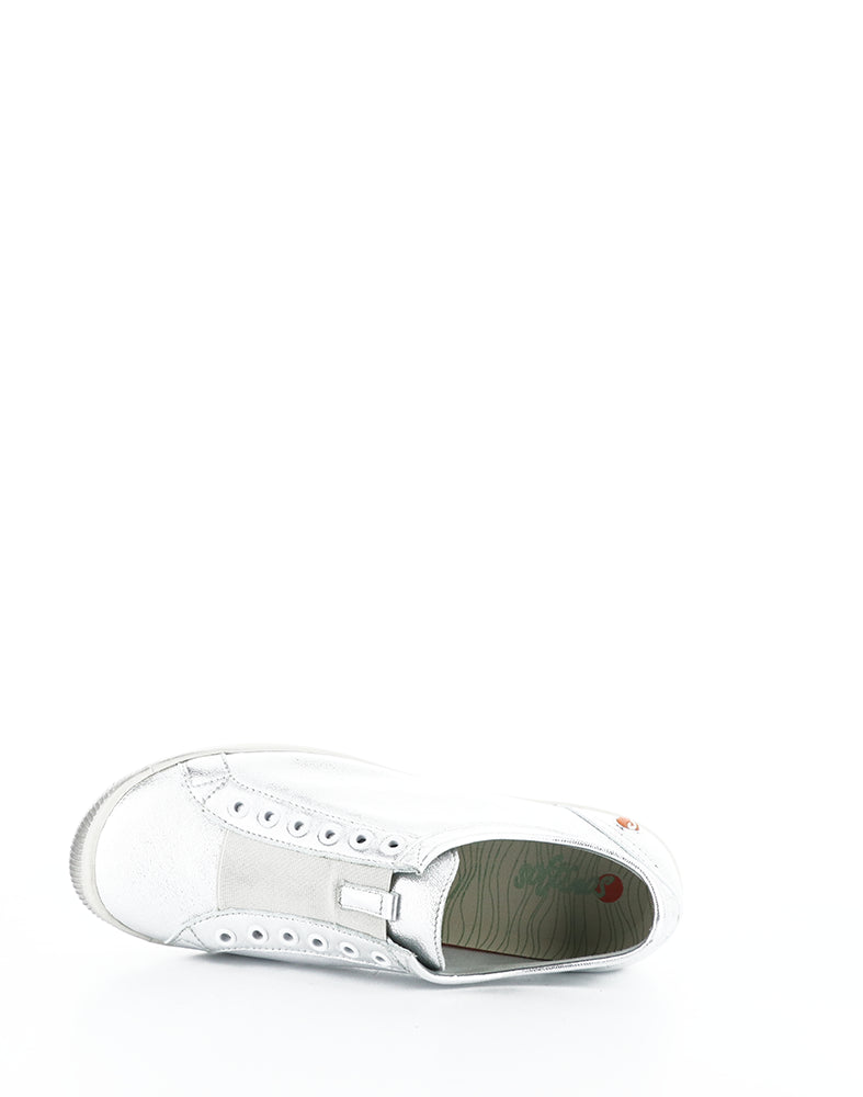 IRIT637SOF 022 SILVER LAMINATO LEATHER