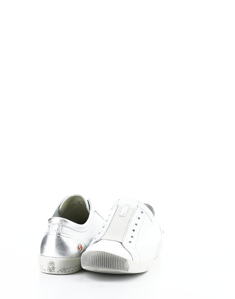 IRIT637SOF 022 SILVER LAMINATO LEATHER