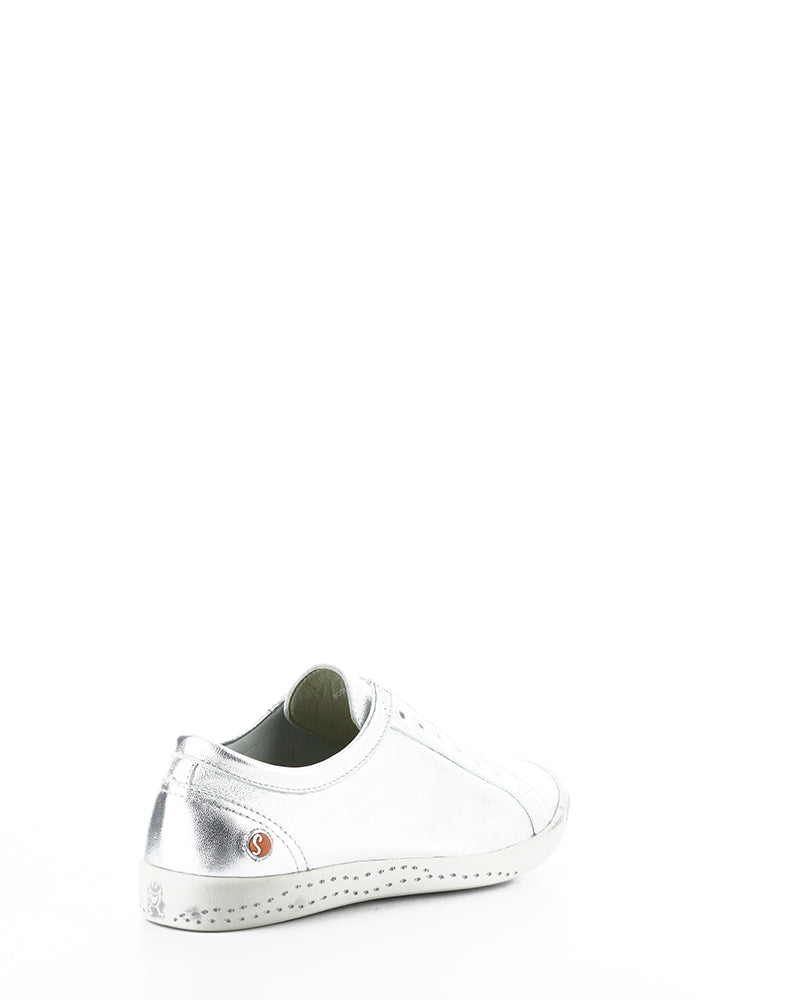 IRIT637SOF 022 SILVER LAMINATO LEATHER