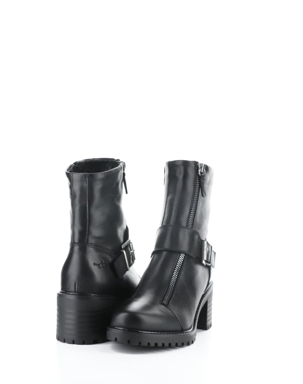 ISHY BLACK FEEL LEATHER
