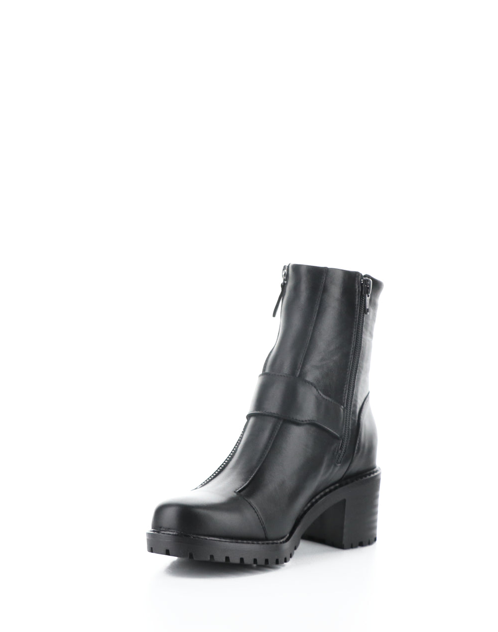 ISHY BLACK FEEL LEATHER