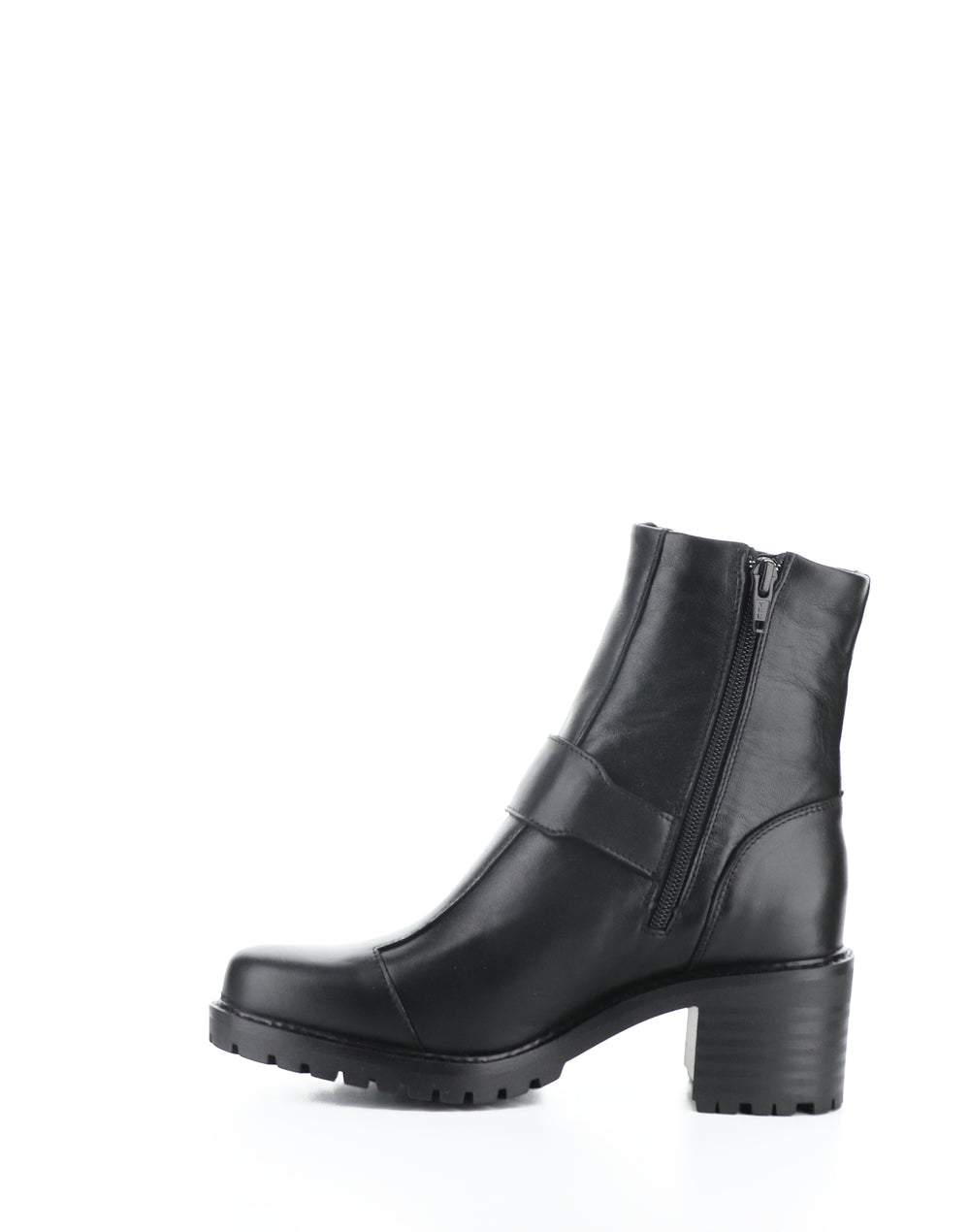 ISHY BLACK FEEL LEATHER