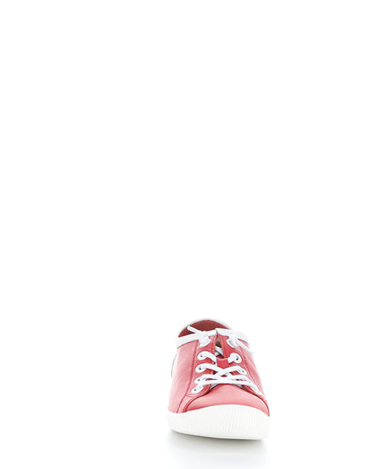 ISLA2557SOF 038 CHERRY RED/WHT SMOOTH LEATHER