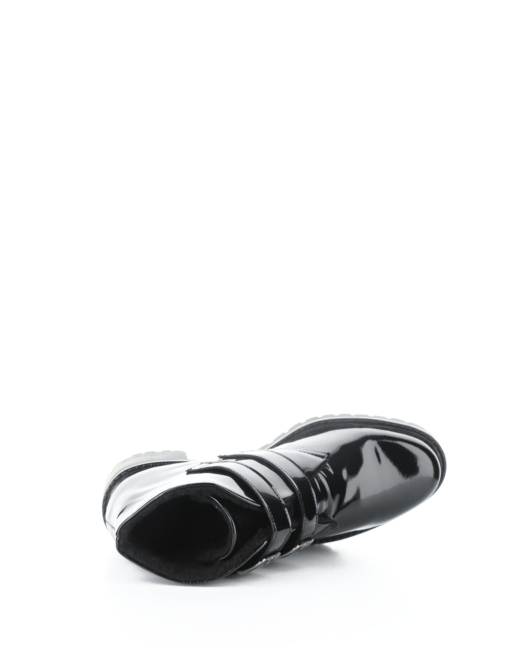 ISSEY BLACK PATENT/MINI SHERPA