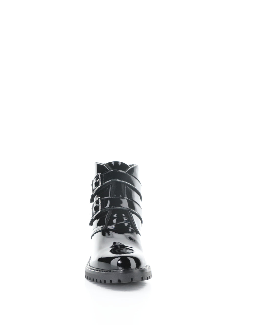 ISSEY BLACK PATENT/MINI SHERPA
