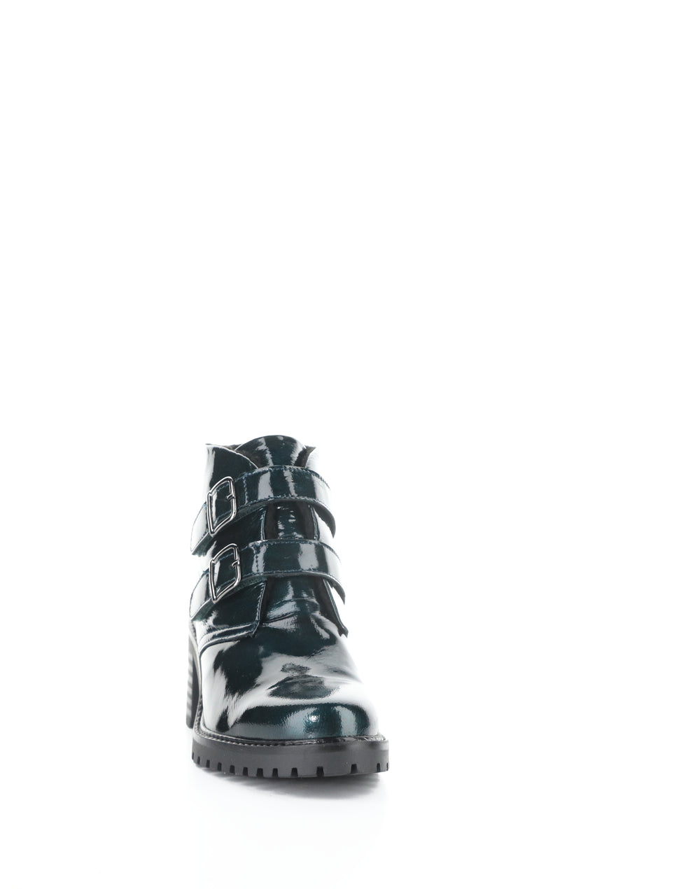 ISSEY DK GREEN MACHADO PATENT/MINI SHERPA