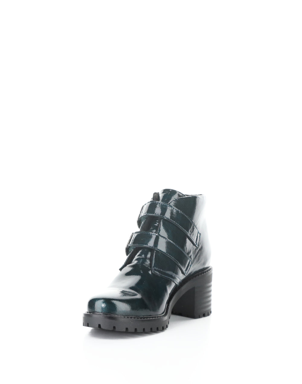 ISSEY DK GREEN MACHADO PATENT/MINI SHERPA