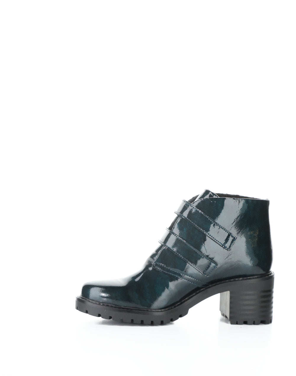 ISSEY DK GREEN MACHADO PATENT/MINI SHERPA