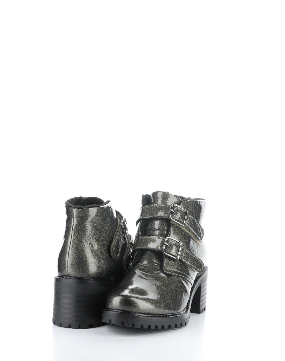 ISSEY PEWTER Velcro Boots