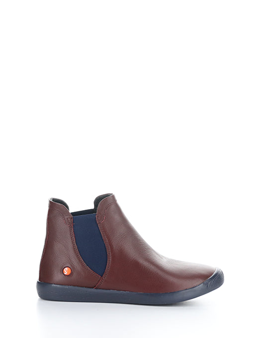 ITZI650SOF 013 DK RED/NAVY SMOOTH LEATHER