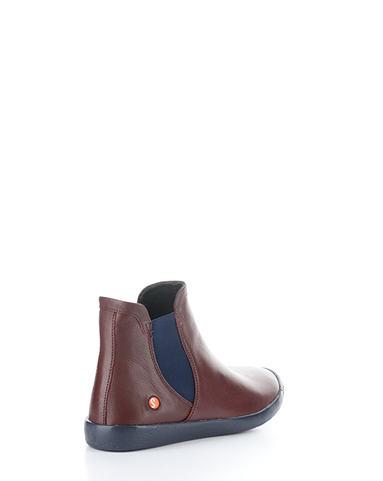 ITZI650SOF 013 DK RED/NAVY SMOOTH LEATHER