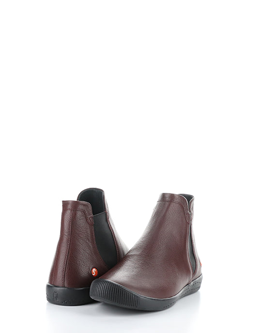 ITZI650SOF 018 DARK RED/BLACK SMOOTH LEATHER