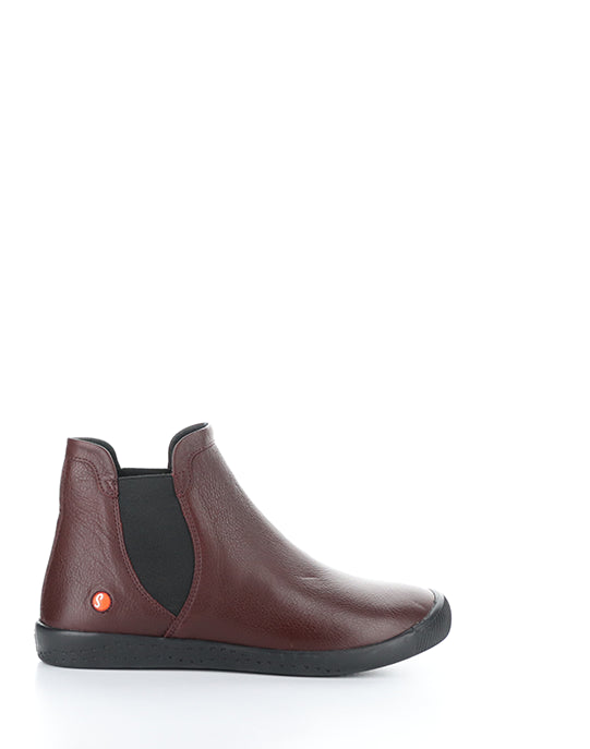 ITZI650SOF 018 DARK RED/BLACK SMOOTH LEATHER