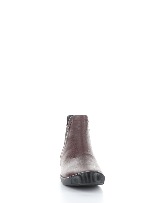 ITZI650SOF 018 DARK RED/BLACK SMOOTH LEATHER