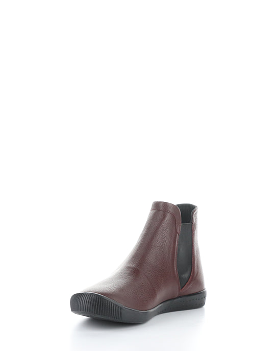 ITZI650SOF 018 DARK RED/BLACK SMOOTH LEATHER