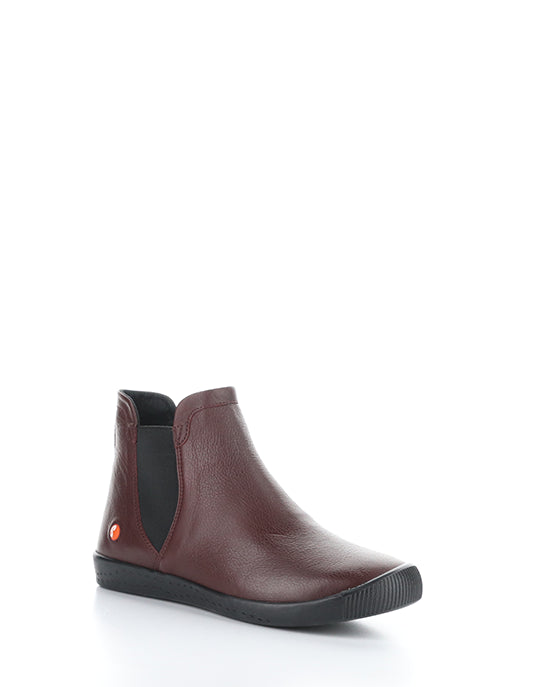 ITZI650SOF 018 DARK RED/BLACK SMOOTH LEATHER
