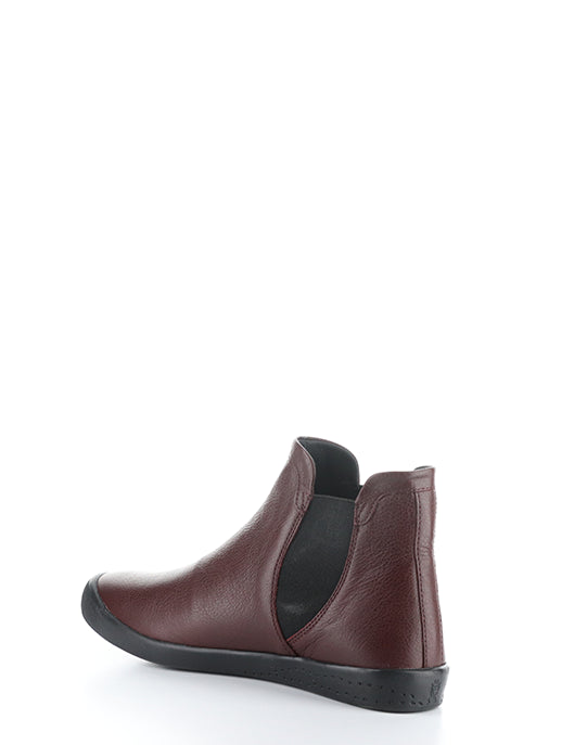 ITZI650SOF 018 DARK RED/BLACK SMOOTH LEATHER