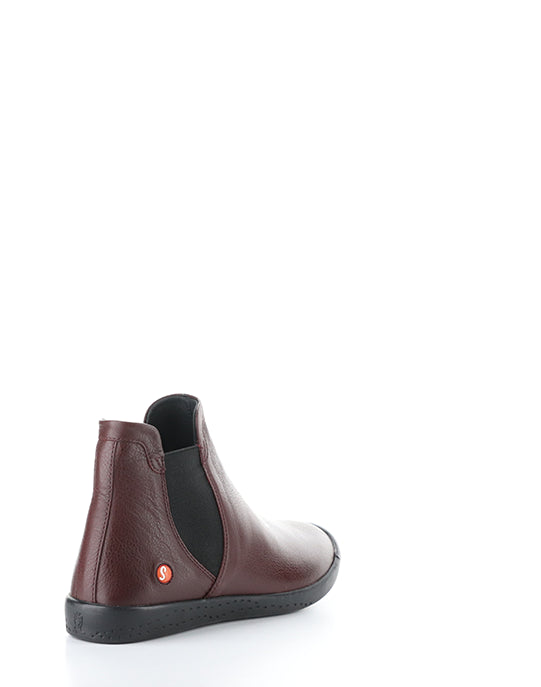 ITZI650SOF 018 DARK RED/BLACK SMOOTH LEATHER