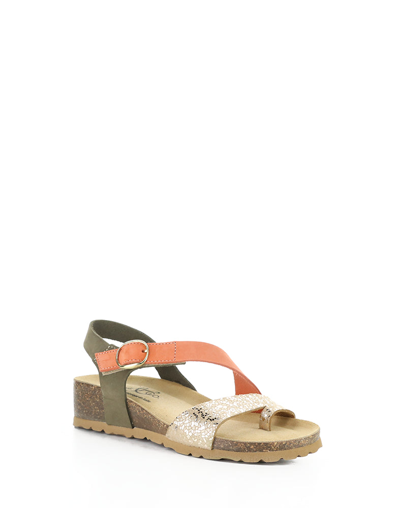 LUISSA MOSS/ORANGE/GOLD NUBUCK/SPEED