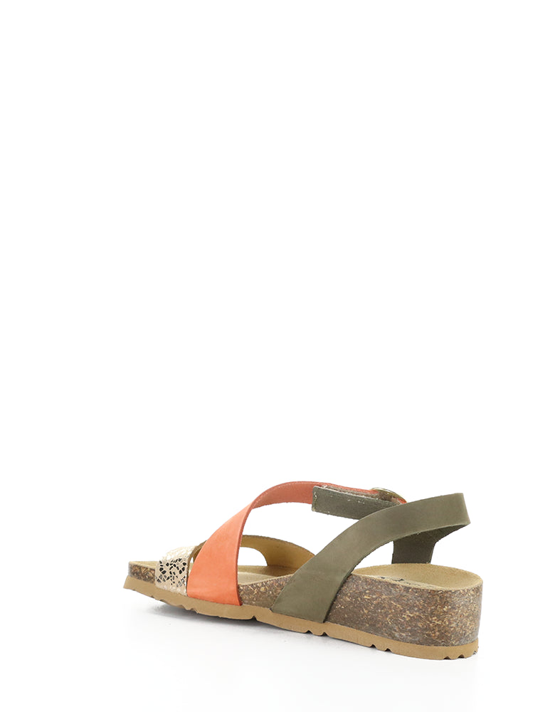LUISSA MOSS/ORANGE/GOLD NUBUCK/SPEED