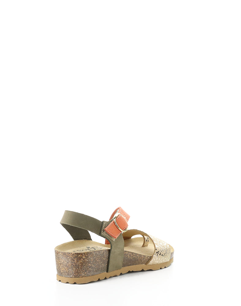 LUISSA MOSS/ORANGE/GOLD NUBUCK/SPEED