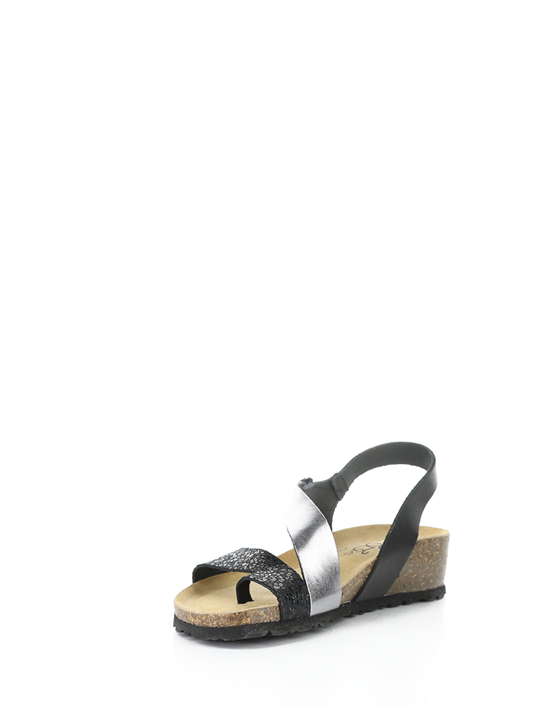 LUISSA BLACK/SILVER NUBUCK/LAMINATO/SPEED