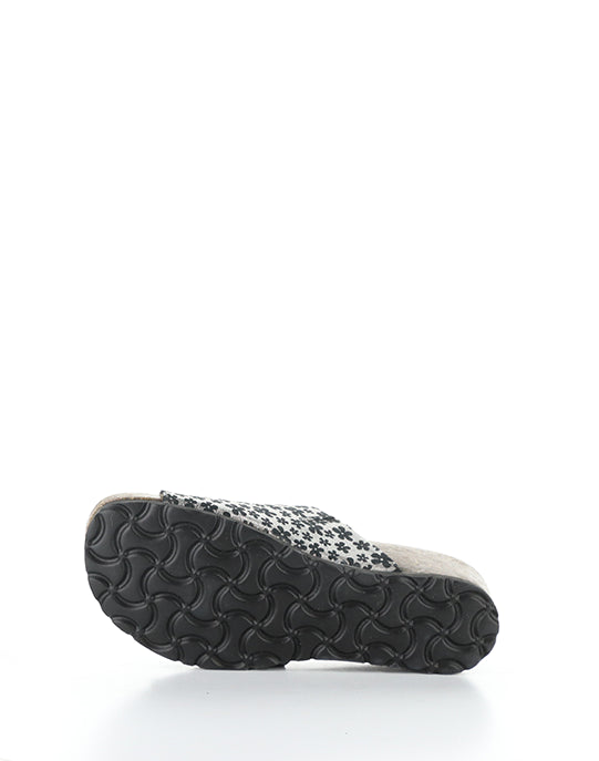 LUX GRAPHITE/BLACK CARTIER FLORAL PRINT