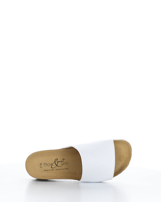 LUX WHITE/BEIGE NAPPA
