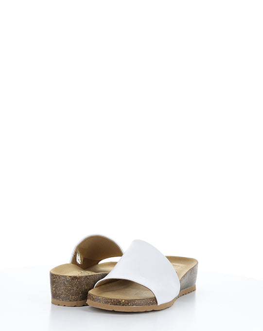 LUX WHITE/BEIGE NAPPA