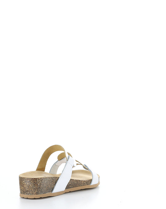 LUZZI WHITE/SILVER CRUST/METALLIC