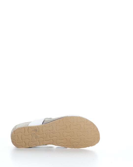 LUZZI WHITE/SILVER CRUST/METALLIC