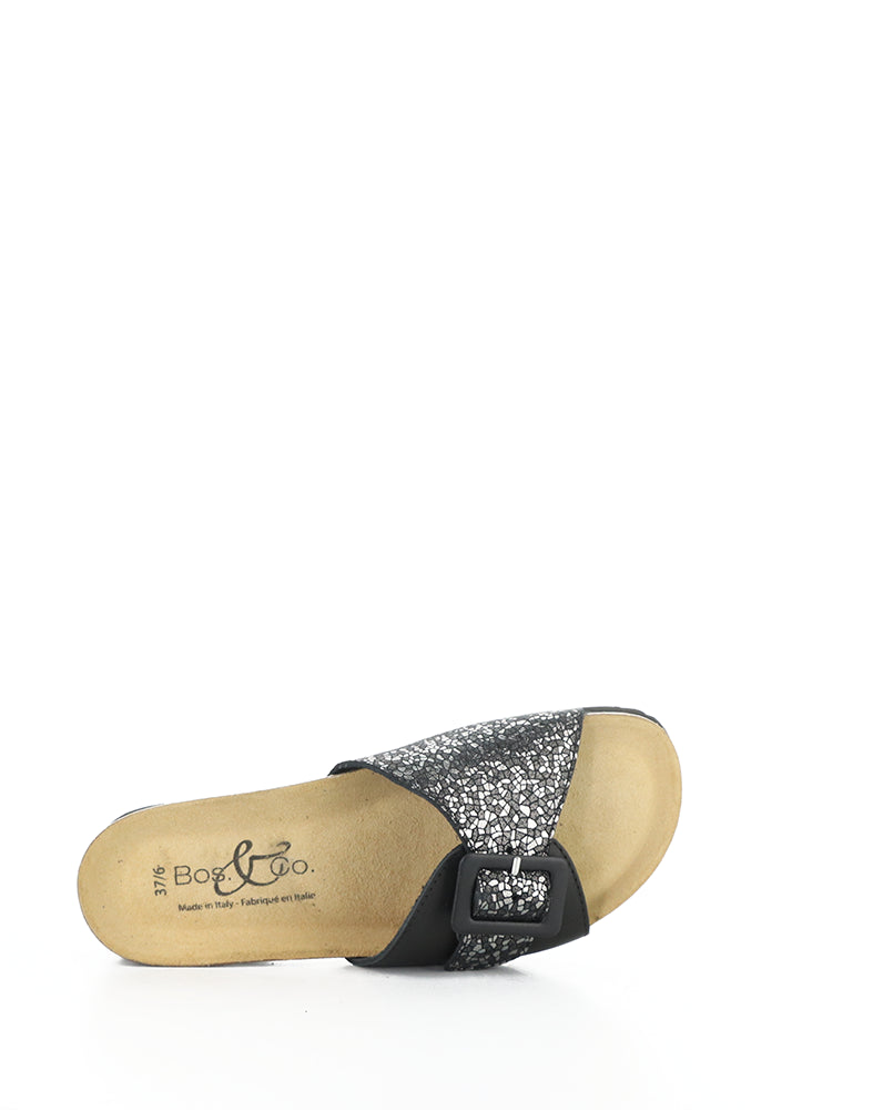 LYRA NERO LEATHER/SPEED SUEDE