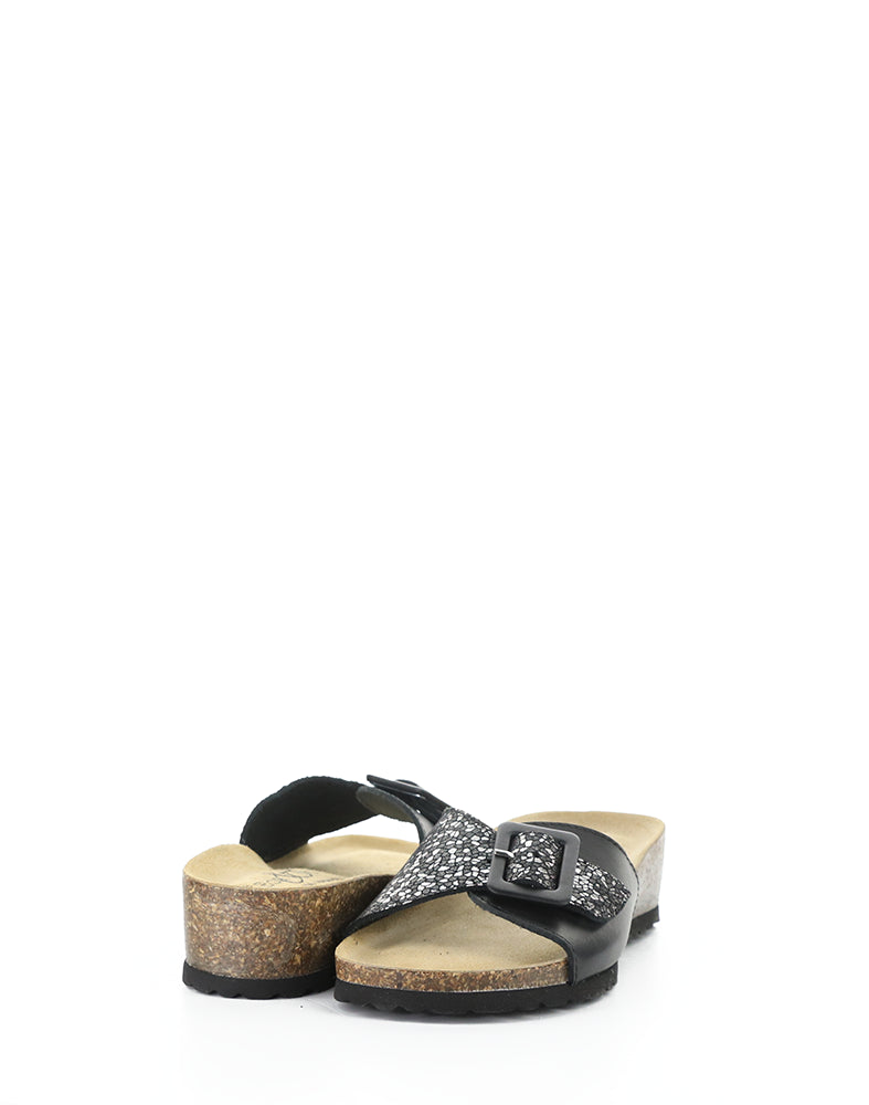 LYRA NERO LEATHER/SPEED SUEDE