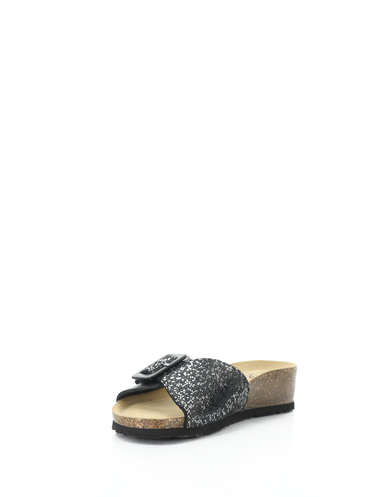 LYRA NERO LEATHER/SPEED SUEDE