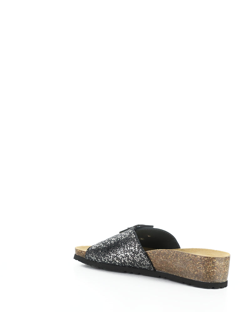 LYRA NERO LEATHER/SPEED SUEDE