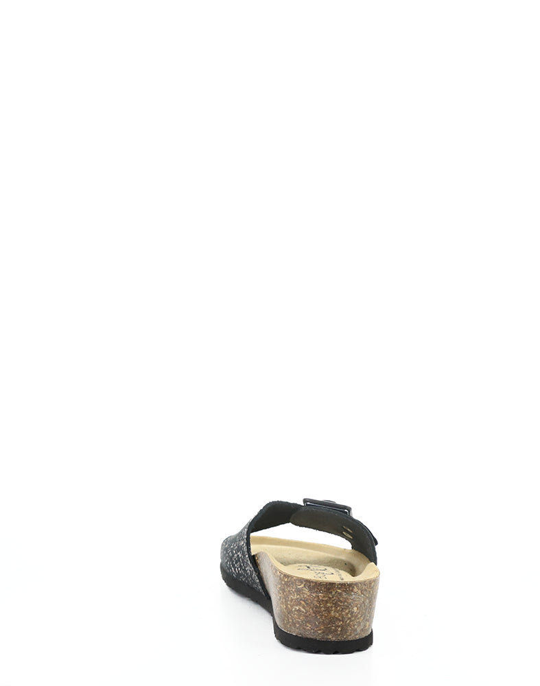 LYRA NERO LEATHER/SPEED SUEDE