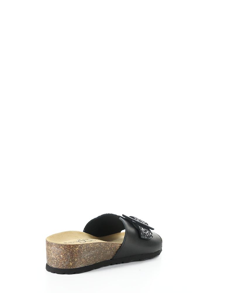 LYRA NERO LEATHER/SPEED SUEDE