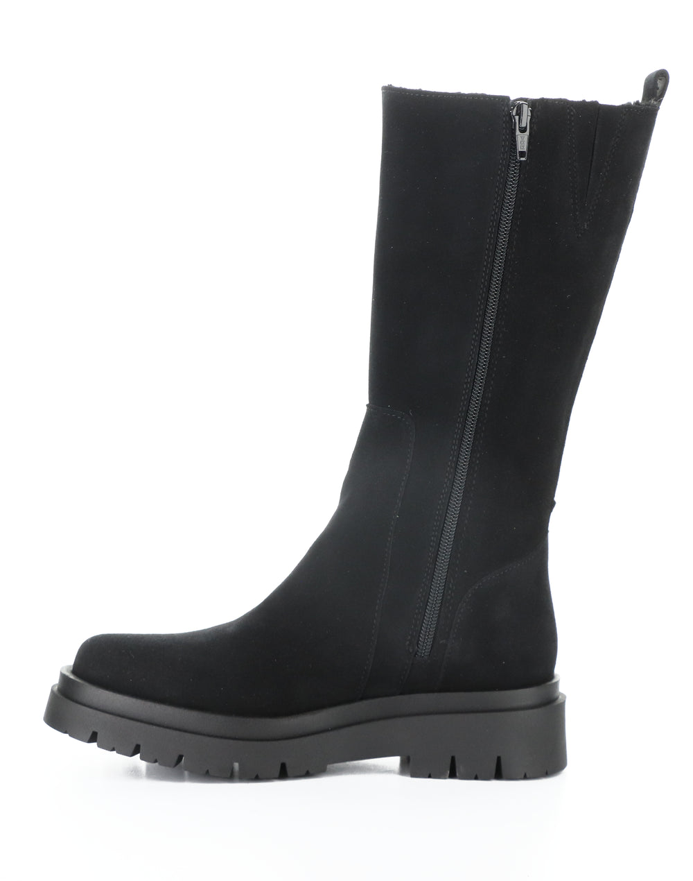 Marie Black Suede/Murta Faux Fur