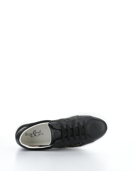 MARLO BLACK/GOLD LAMINADO/MESH