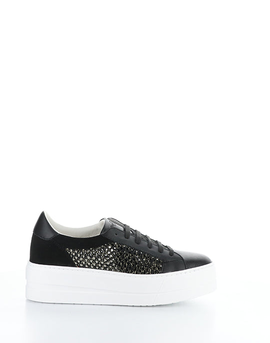 MARLO BLACK/GOLD LAMINADO/MESH