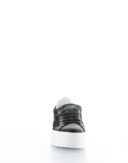MARLO BLACK/GOLD LAMINADO/MESH
