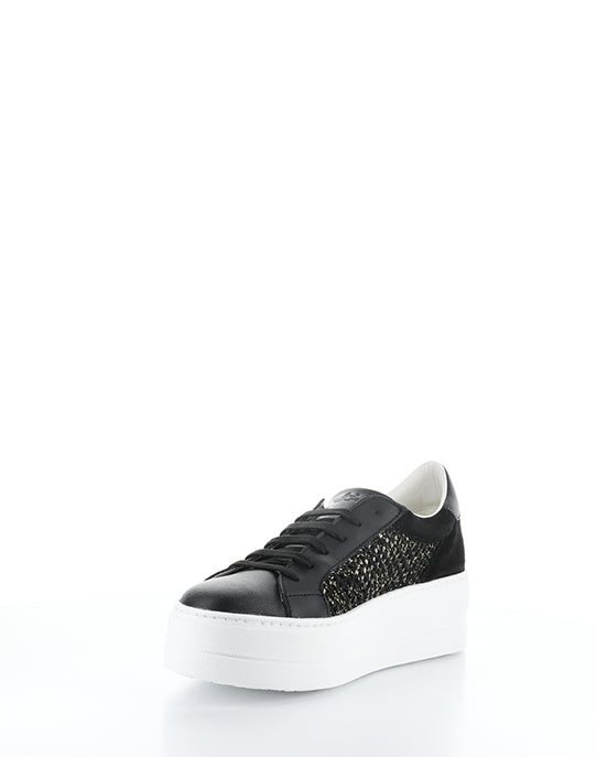 MARLO BLACK/GOLD LAMINADO/MESH