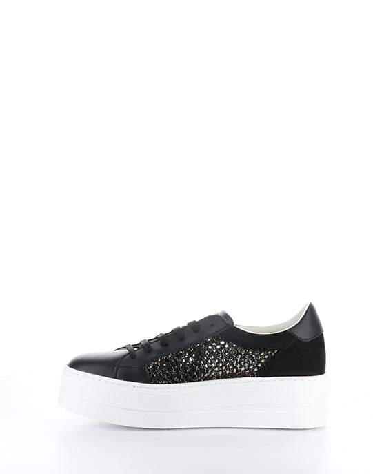 MARLO BLACK/GOLD LAMINADO/MESH