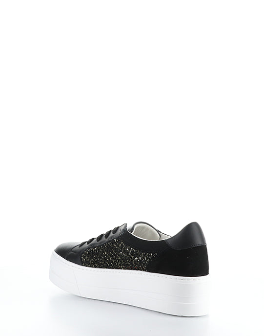 MARLO BLACK/GOLD LAMINADO/MESH