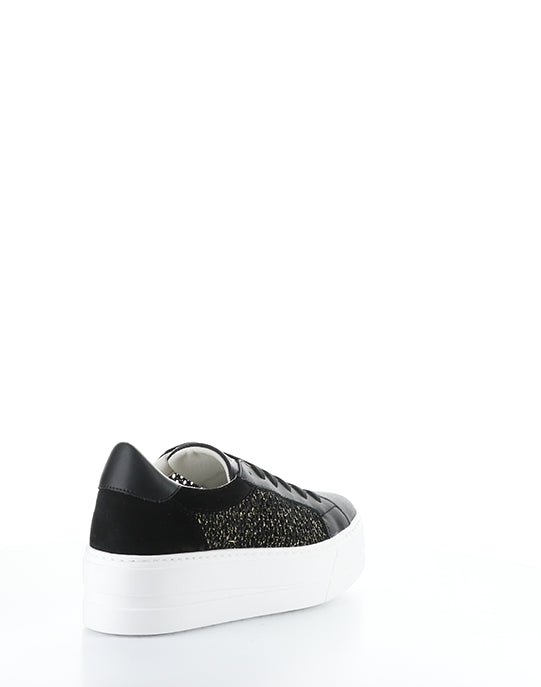 MARLO BLACK/GOLD LAMINADO/MESH